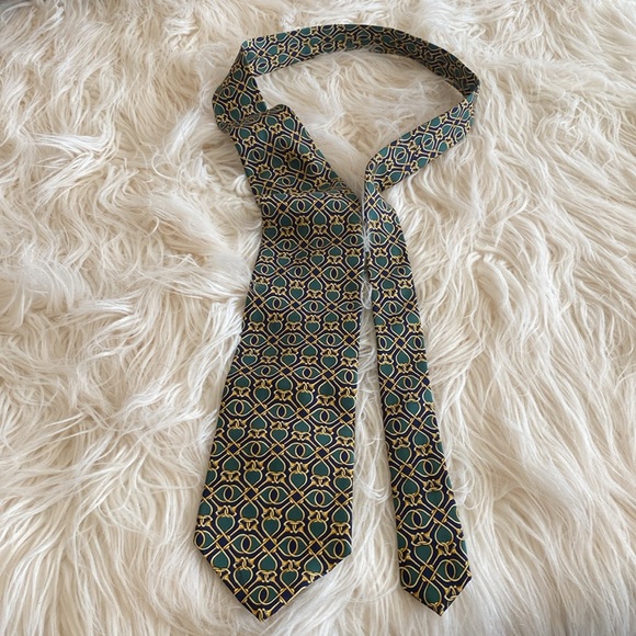 PAOLO by Paolo GUCCI 💯 % silk tie - Picture 1 of 9